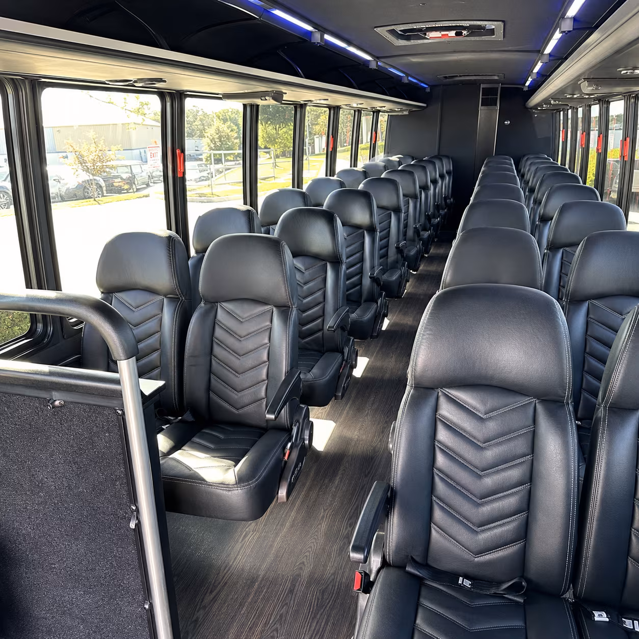 mesquite employee transportation onboard seating