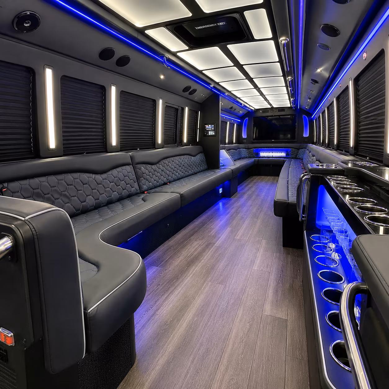 mesquite party bus rentals inside