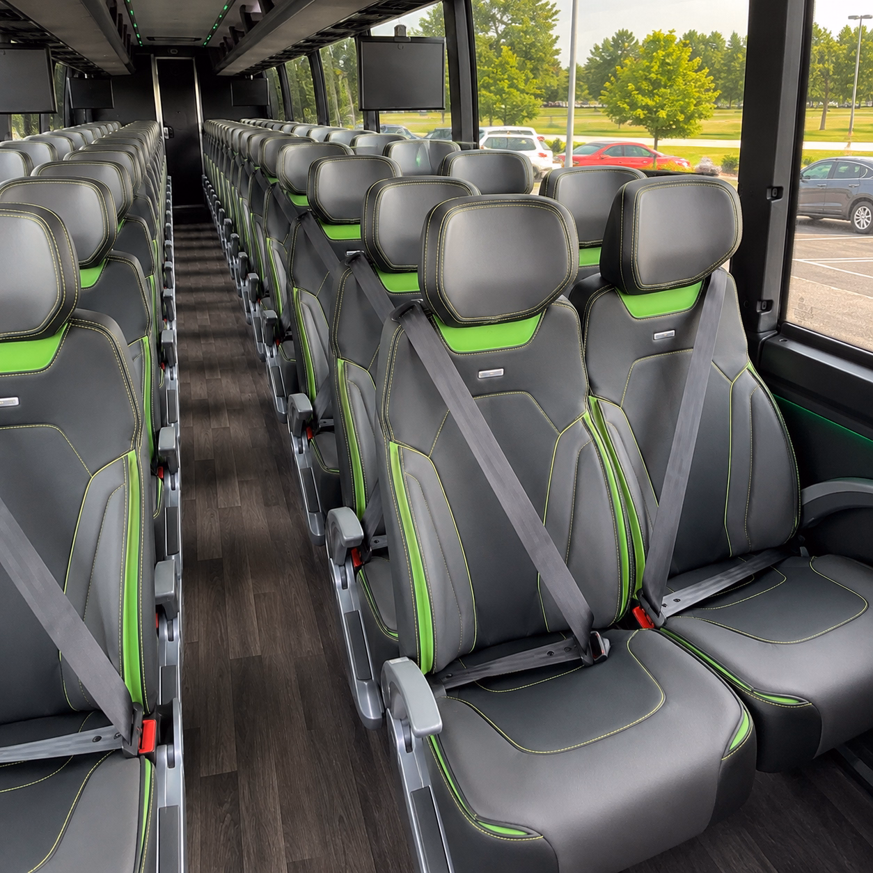 mesquite school event transportation onboard seating