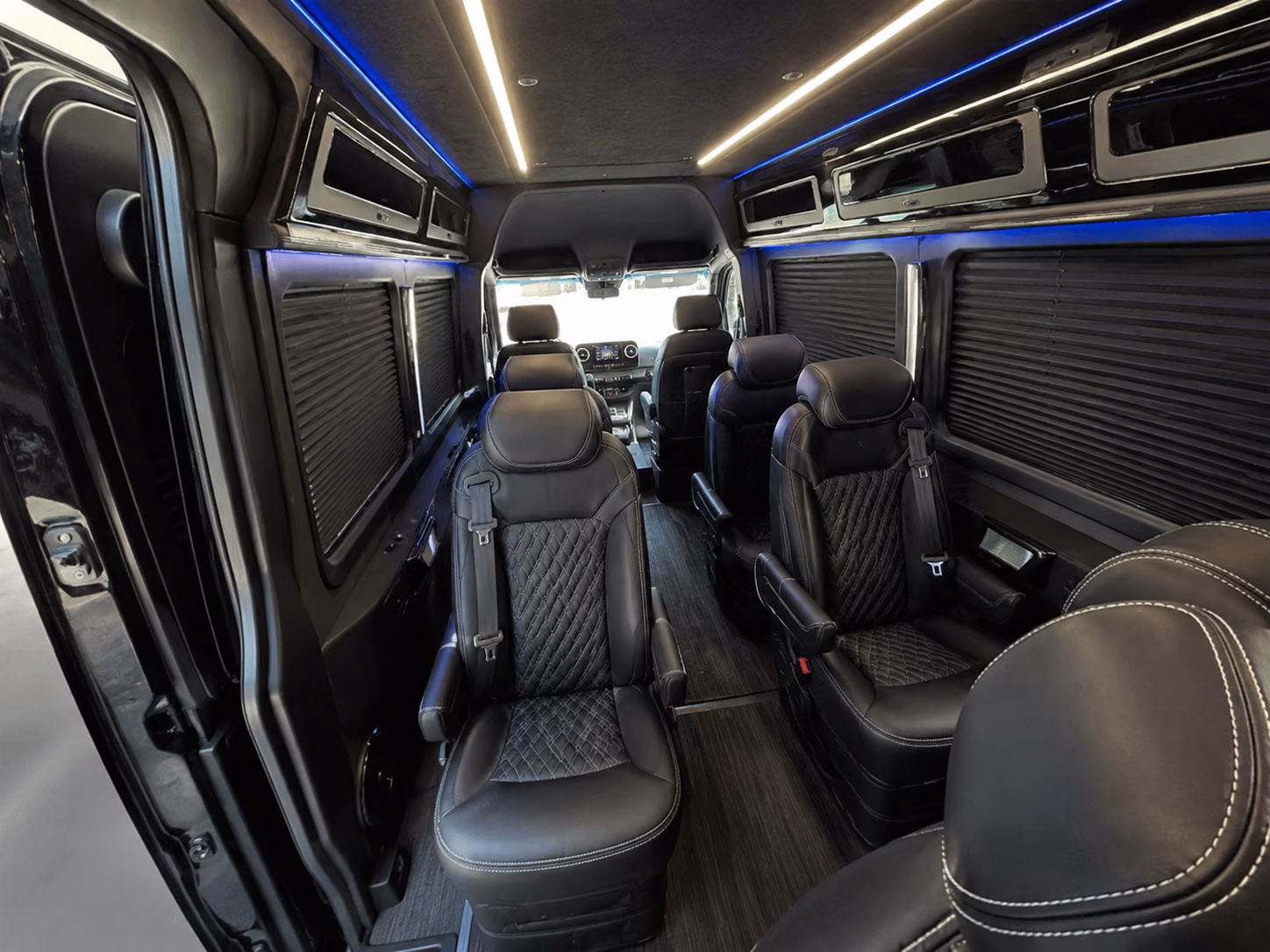 mesquite wedding transportation onboard seating